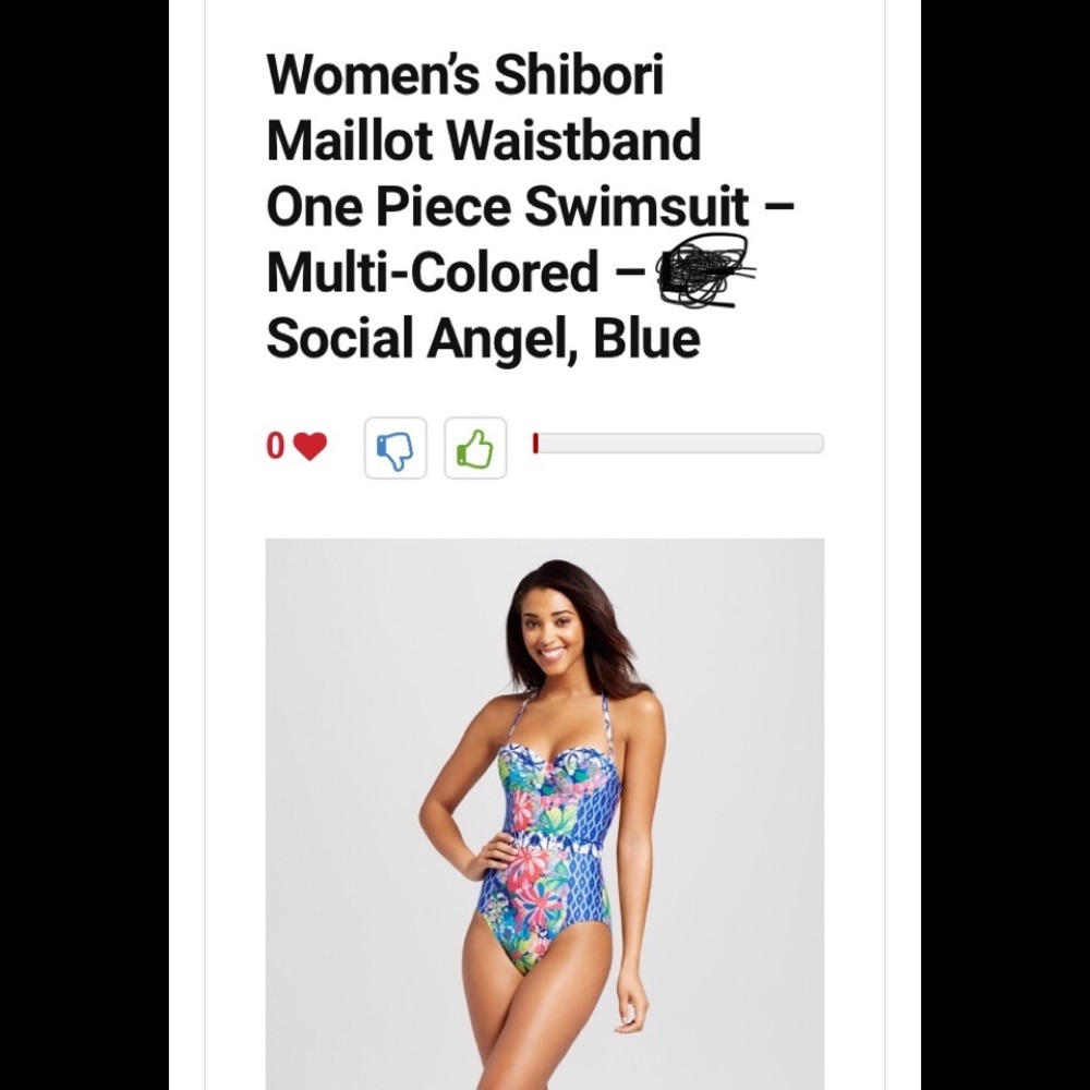 💕Social Angel swimsuit💕